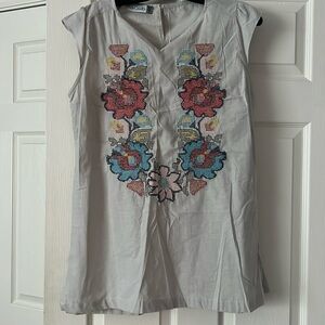 Ana Camila embroidered top from Mexico size small
